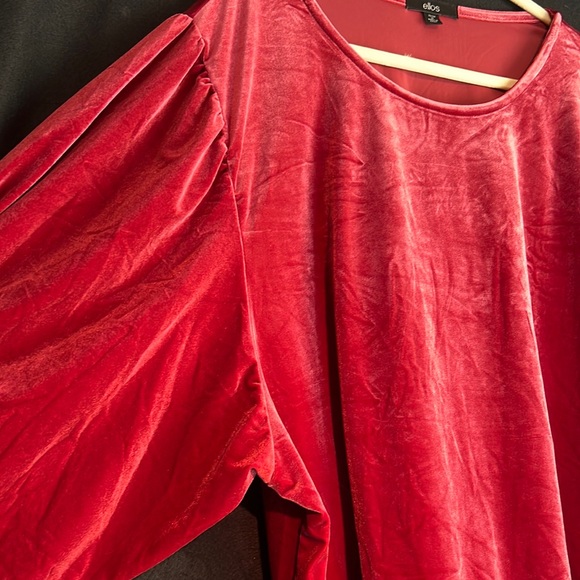 Winter Ellos Batwing Sleeve Velour Size 22/24 - Picture 3 of 7